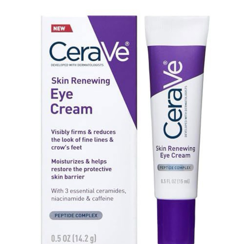 rave Skin Renewing Eye Cream - Purple and White